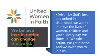 United Women in Faith - Working Together for Positive Change