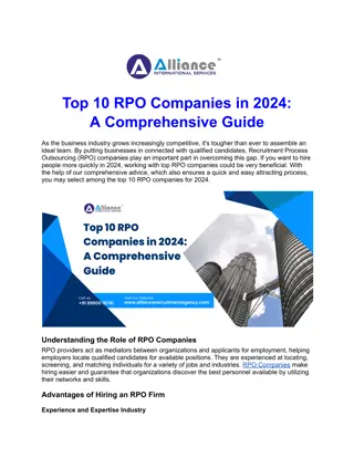 Top 10 RPO Companies in 2024 A Comprehensive Guide