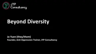 Understanding Privilege and Oppression in Diversity Training Session