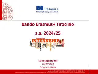 Erasmus+ Traineeship Programme 2024/25 - Overview, Eligibility, and Financial Support