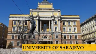 Exploring the University of Sarajevo: A Comprehensive Overview