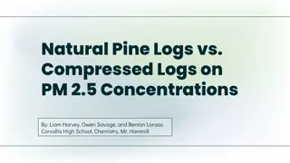 Impact of Burning Firewood vs. Compressed Logs on PM2.5 Concentrations
