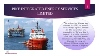 Pike Integrated Energy Services Limited - Marine Logistics Company in Nigeria