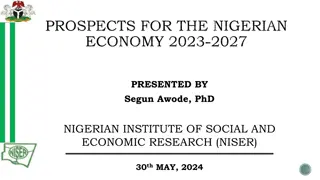 Prospects for the Nigerian Economy 2023-2027: Insights and Analysis