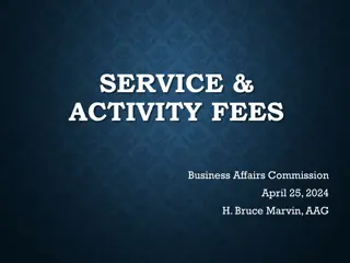 Understanding Service & Activity Fees in Business Affairs Commission