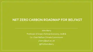 Net Zero Carbon Roadmap for Belfast: Building Back Greener and Better