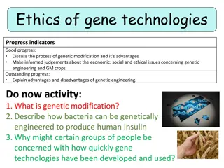 Exploring the Pros and Cons of Genetic Engineering