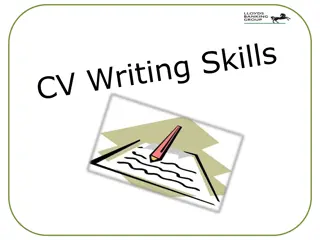 Mastering the Art of Crafting an Effective CV