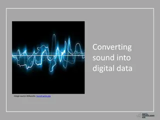 The Conversion of Sound to Digital Data with ADC