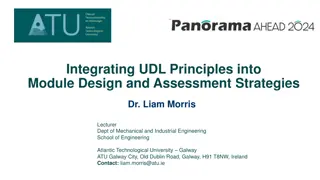 Enhancing Module Design through UDL Principles by Dr. Liam Morris
