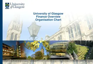 University of Glasgow Finance Department Organizational Structure