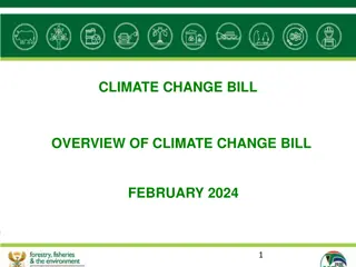 Overview of Climate Change Bill February 2024