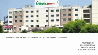 Study on Reasons for Delay in Planned Discharges of Patients at Fortis Escorts Hospital, Amritsar