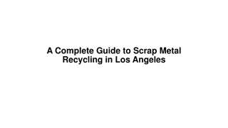 A Complete Guide to Scrap Metal Recycling in Los Angeles