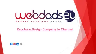 Brochure Design Company In Chennai