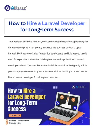 How to Hire a Laravel Developer for Long-Term Success