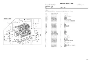 Deutz Fahr 5090.4 d ecoline Tractor Parts Catalogue Manual Instant Download (SN 30001 and up)