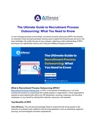 The Ultimate Guide to Recruitment Process Outsourcing What You Need to Know