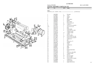 Deutz Fahr actor 5510 Parts Catalogue Manual Instant Download