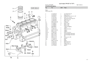 Deutz Fahr agrocompact f90 (20’’-24’’-28’’) Parts Catalogue Manual Instant Download