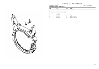 Deutz Fahr d 10006 fg. - nr. 7927-1461 7928-0481 Parts Catalogue Manual Instant Download