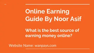 What is the best source of earning money online_