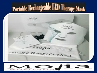 Portable Rechargeable LED Therapy Mask