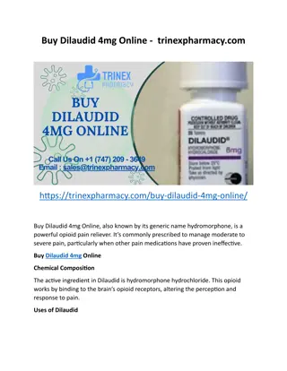 Buy Dilaudid 4mg Online - trinexpharmacy.com