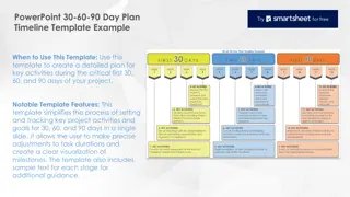 30-60-90 Day Plan Timeline Template for Project Success