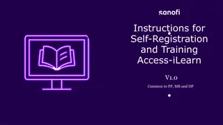 Efficient Self-Registration and Training Access Guide for iLearn Platform