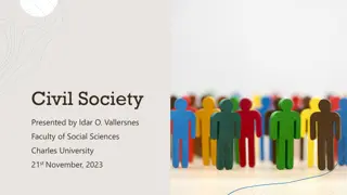 Civil Society: Concepts, Challenges, and Implications