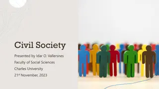 Understanding Civil Society: Concepts, Challenges, and Implications