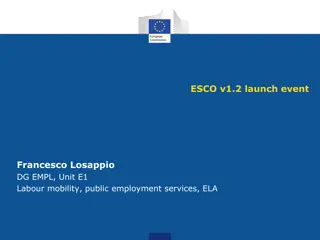 European Year of Skills Launch Event - ESCO v1.2