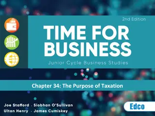 The Purpose of Taxation: Financial, Social, Legal, and Ethical Perspectives