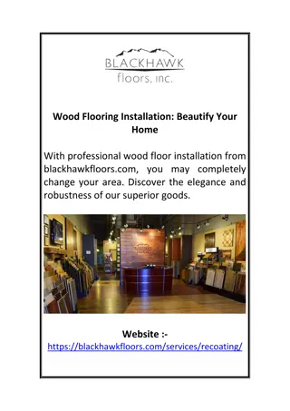 Wood Flooring Installation: Beautify Your Home