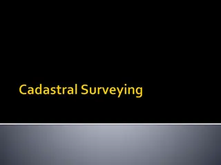 Cadastral Systems in Land Management