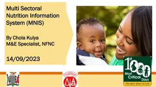 Multi-Sectoral Nutrition Information System (MNIS) Overview and Implementation Details