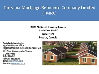 Overview of Tanzania Mortgage Refinance Company Limited (TMRC)
