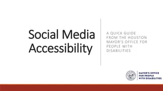 Quick Guide to Digital Accessibility for Social Media Users