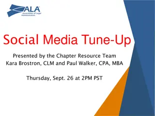 Social Media Tune-Up: Enhancing Your Chapter's Online Presence
