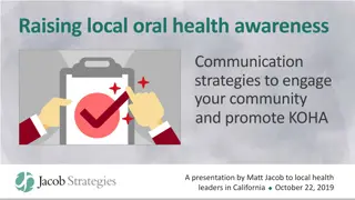 Enhancing Oral Health Awareness: Effective Communication Strategies