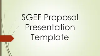Student Green Energy Fund Proposal Presentation