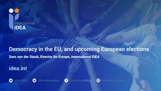 Democracy in the EU and Upcoming European Elections Overview