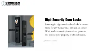 High Security Door Locks (6)