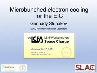 Advanced Microbunched Electron Cooling for EIC Design Overview