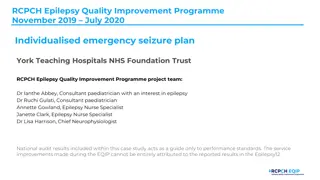 Enhancing Care for Children with Epilepsy: A Quality Improvement Initiative at York Teaching Hospitals NHS Foundation Trust