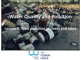 Understanding Toxic Pollution in Rivers and Lakes
