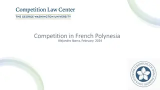 Challenges and Policy Recommendations for Competition in French Polynesia