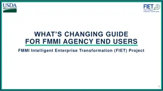 FMMI Intelligent Enterprise Transformation Guide for End Users
