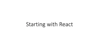 The Basics of React for Web Development